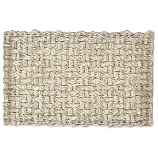 Marden 5 Oyster by Stout Designer Trim NEW WORLD TAPES & BORDERS 100%LIN ITALY </p><p>Repeat: 0 1.63 in - Swanky Fabrics -