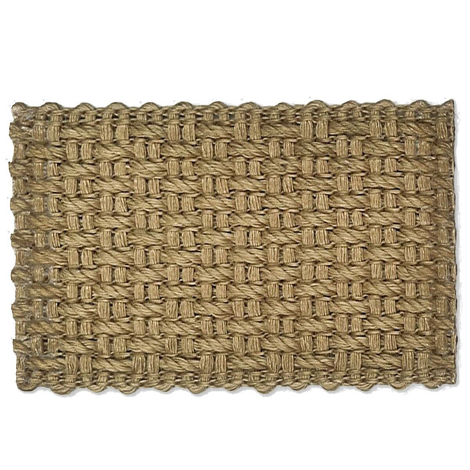 Marden 6 Jute by Stout Trim Stout Trim Marden 6 JuteTrim NEW WORLD TAPES & BORDERS 100%LIN ITALY </p><p>Repeat: H: 0.000, V: 0.000 1.63 in - Fabric Carolina -