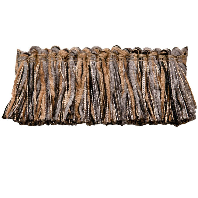 Raploch 3 Smoke by Stout Designer Trim ENCHANTMENT TRIM 77%POL 23%COT CHINA Horizontal: 0 and Vertical: 0 0 in - Swanky Fabrics -