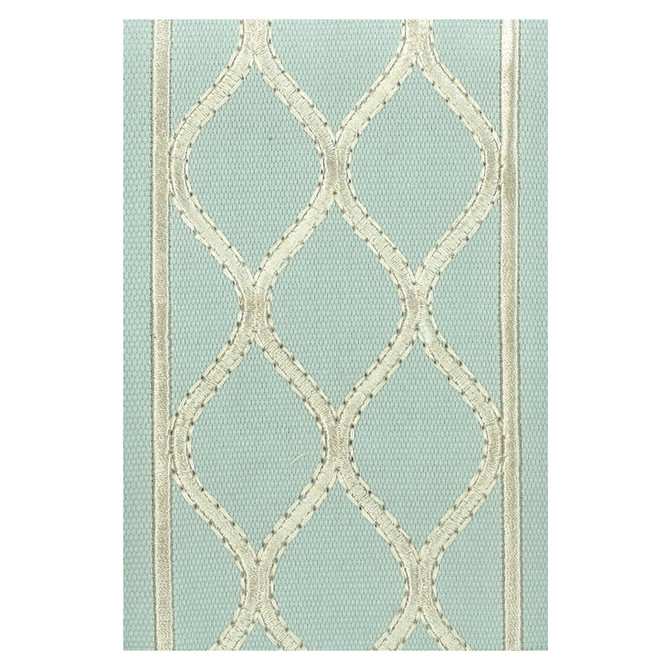 Intrigue 1 Mist by Stout Trim Stout Trim Intrigue 1 MistTrim ILLUMINATION TRIM 100%COT 100%SVT INDIA </p><p>Repeat: H: 2.500, V: 0.000 4 in - Fabric Carolina -