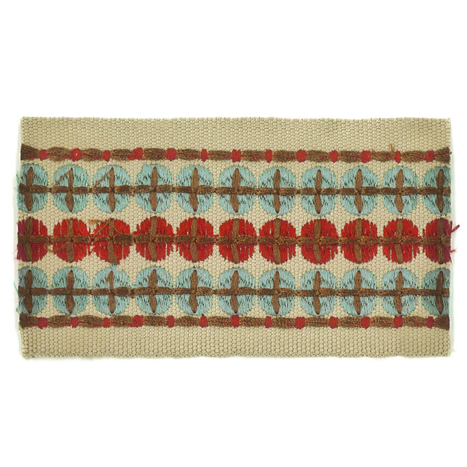Oberlin 1 Arizona by Stout Designer Trim INSIGHTS TRIM 58%POL 42%SVI CHINA Horizontal: 0.375 and Vertical: 0 2.38 in - Swanky Fabrics -