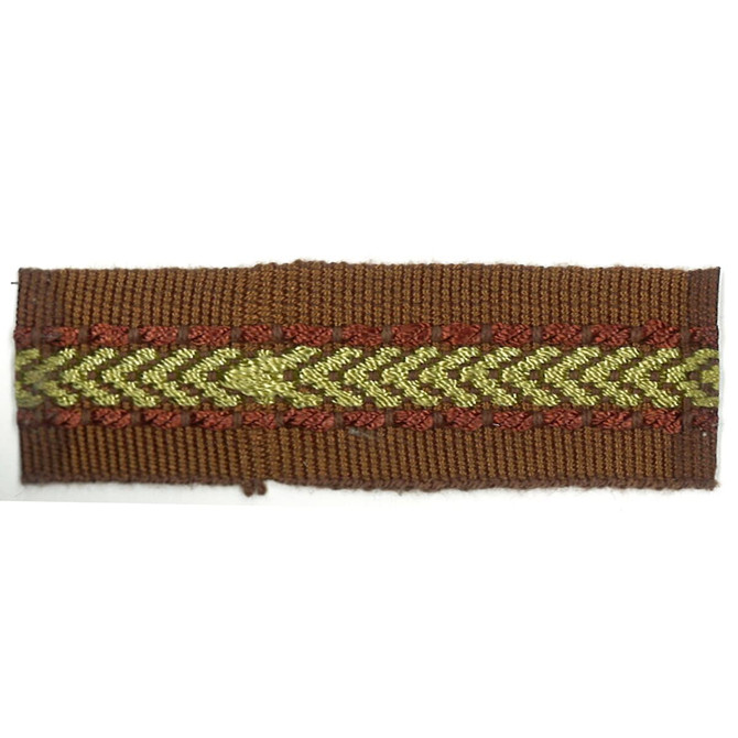 Potter 38 Woodland by Stout Designer Trim ART OF DESIGN TRIM-2 TAPES 100%SVI CHINA Horizontal: 0.000 and Vertical: 0.000 1 in - Swanky Fabrics -