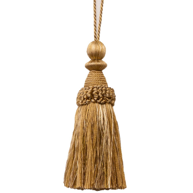 Battersea 30 Honey by Stout Designer Trim Art Of Design Trim-2 Tassel Fringe 100% Spun Viscose CHINA Horizontal: 0 and Vertical: 0 5.5 in - Swanky Fabrics -