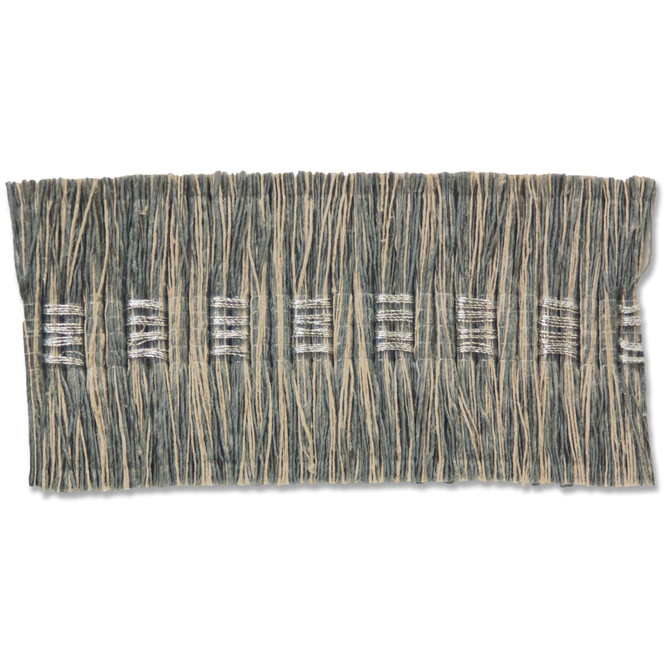 Brentwood 3 Nickel by Stout Designer Trim NEW WORLD TAPES & BORDERS 98%LIN 2%OTH GERMANY </p><p>Repeat: 0 1.75 in - Swanky Fabrics -