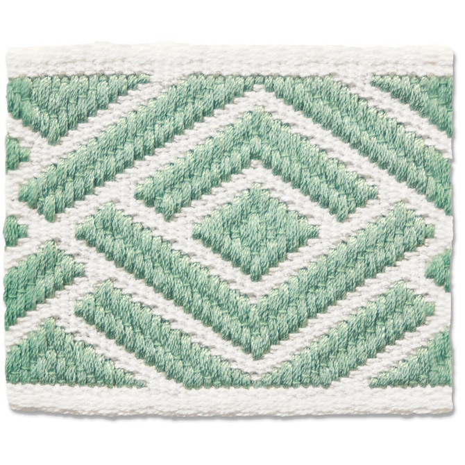 Bacall 6 Spa by Stout Designer Trim New World Tapes & Borders 100% Spun Viscose FRANCE Horizontal: 3 and Vertical: 0 3 in - Swanky Fabrics -