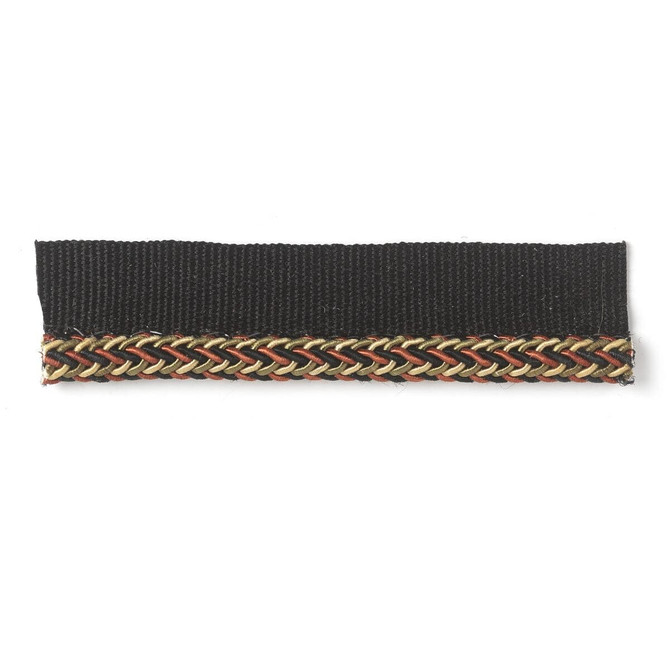 Armstrong 3 Ebony by Stout Designer Trim MYSTIQUE TRIM 52%SVI 41%COT 7%POL CHINA </p><p>Repeat: 0 0.25 in - Swanky Fabrics -