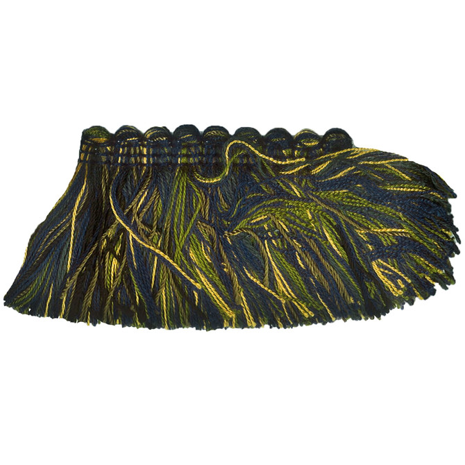 Vibrato 13 Indigo by Stout Designer Trim ART OF DESIGN BRUSH FRINGE 100%SVI CHINA FLAME RETARDANT-N.F.P.A. 701 SMALL SCALE Horizontal: 0.000 and Vertical: 0.000 2 in - Swanky Fabrics -