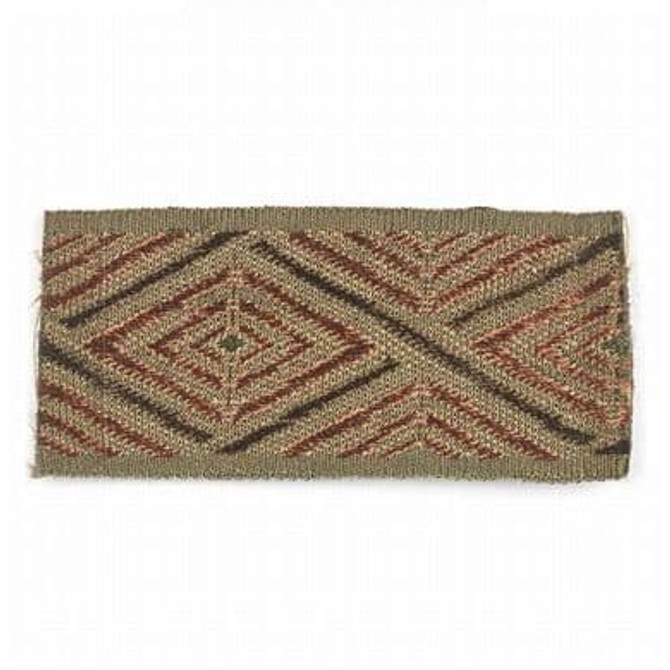 Awestruck 1 Spice by Stout Designer Trim REFLECTIONS TRIM 100%SVI CHINA Horizontal: 0 and Vertical: 0 1.75 in - Swanky Fabrics -