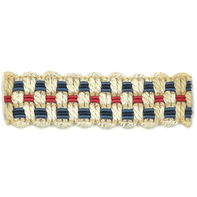 Adapt 19 Americana by Stout Designer Trim Art Of Design Trim-2 Tapes 100% Spun Viscose CHINA Horizontal: 0 and Vertical: 0 0.88 in - Swanky Fabrics -