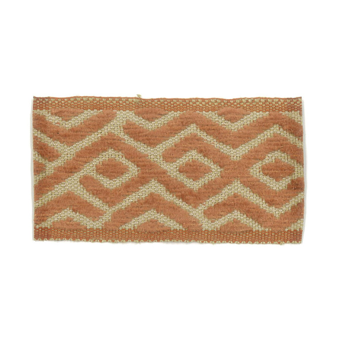 Taft 3 Clay by Stout Designer Trim NEW WORLD TRIM VOLUME II 50%LIN 30%SVI 20%POL ITALY </p><p>Repeat: 0 1.88 in - Swanky Fabrics -