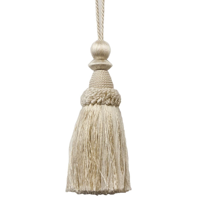 Battersea 6 Vanilla by Stout Designer Trim ART OF DESIGN TRIM-2 TASSEL FRINGE 100%SVI CHINA </p><p>Repeat: 0 5.5 in - Swanky Fabrics -