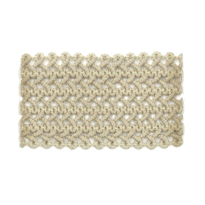 Darning 1 Fawn by Stout Designer Trim New World Trim Volume Ii 98% Spun Viscose 2% Metallic ITALY Horizontal: 0 and Vertical: 0 2.13 in - Swanky Fabrics -