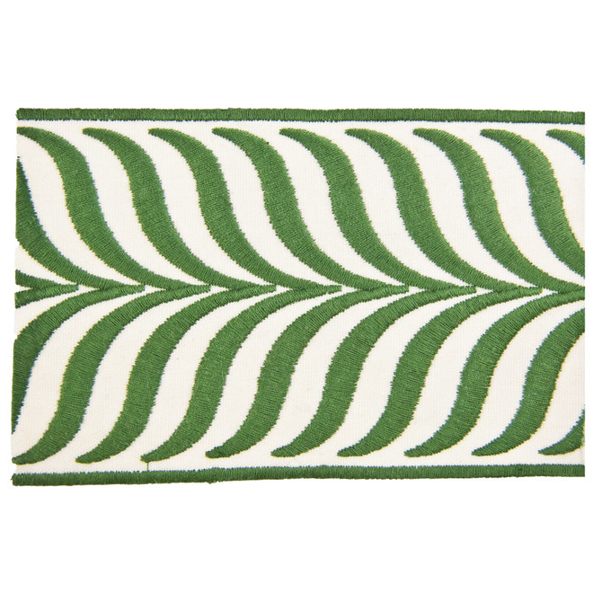 Martin 9 Fern by Stout Trim Stout Trim Martin 9 FernTrim DISTINCTION TAPES 100%POL CHINA </p><p>Repeat: H: 3.500, V: 0.625 3.5 in - Fabric Carolina -