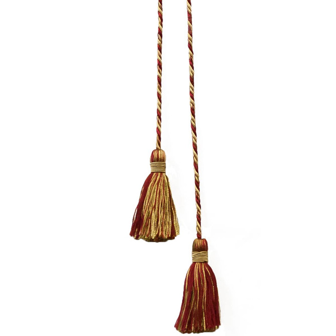 Shandell 40 Cardinal by Stout Designer Trim ART OF DESIGN TRIM-2 TASSEL FRINGE 100%SVI CHINA </p><p>Repeat: 0 3 in - Swanky Fabrics -