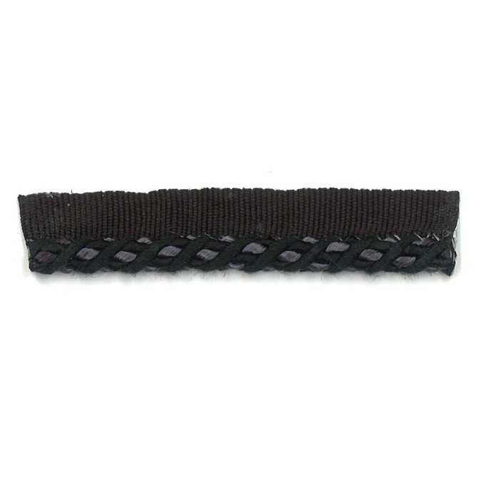Cristabel 9 Ebony by Stout Designer Trim ART OF DESIGN TRIM-2 CORDS 53%COT 47%SVI CHINA FLAME RETARDANT-N.F.P.A. 260A CLASS 1 CATB 117-2013 WYZENBEEK 12 000 DOUBLE RUB WEAR TEST (MEDIUM DUTY) Horizontal: 0.000 and Vertical: 0.000 0.25 in - Swanky Fabrics -