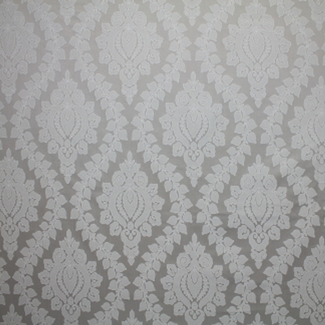 Amaranthus Pewter by Carole Designer Fabric Frosted Glass 100% Polyester India N/A </p><p>Repeat: 16 3/8" V, 12 3/4" H 54" - Swanky Fabrics -