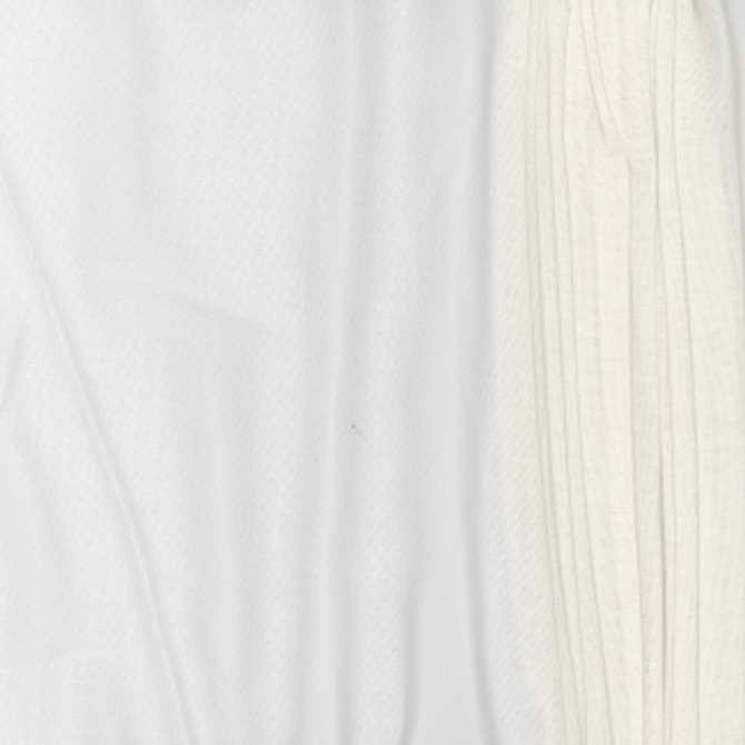 Cloudy Skies White Snow by Carole Designer Fabric Sheer Clarity,Sheer Clarity II 67% Polyester, 33% Cotton France N/A Horizontal: None and Vertical: NONE 118" - Swanky Fabrics -