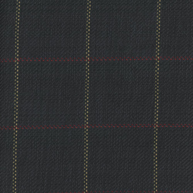 Ocean Liner Charcoal by Carole Designer Fabric Bar Harbor 100% Cotton India N/A Horizontal: 3 and Vertical: 3 54 - Swanky Fabrics -