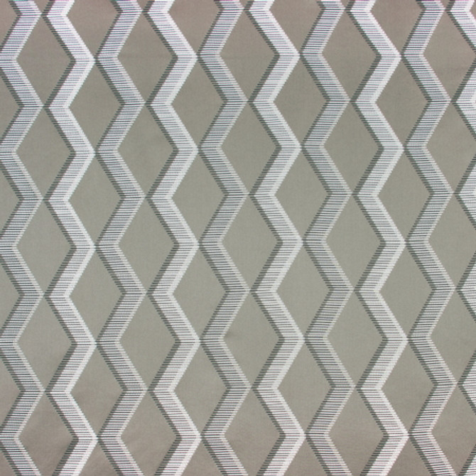 Never Say Never Truffle by Carole Designer Fabric SILVER FOX 61% Polyester, 39% Cotton India Passes 15,000 Double Rubs Wyzenbeek 6" V, 7" H 56" - Swanky Fabrics -