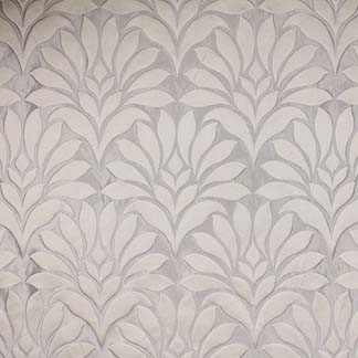 Hale Silver by Carole Designer Fabric Burton Place 59% Polyester, 41% Linen India N/A Horizontal: 11 1/10" and Vertical: 9 2/5" 54" - Swanky Fabrics -