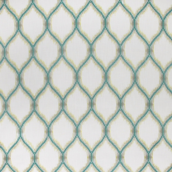 Look At Me Sea Glass by Carole Designer Fabric Seamist 52% Polyester, 48% Cotton India N/A </p><p>Repeat: 12" V, 6 7/8" H 52" - Swanky Fabrics -