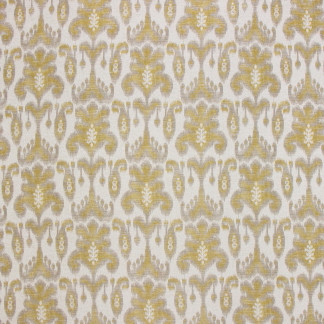 Final Salute Saffron by Carole Designer Fabric Tiger's Eye 51% Poly, 29% Visc, 16% Acry, 4% Linen Turkey Passes 20,000 Double Rubs Wyzenbeek 14 1/8" V, 14 1/8" H 55" - Swanky Fabrics -