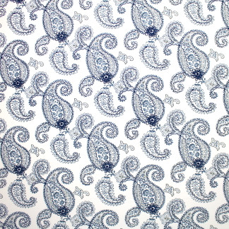 Celebrated Design Denim by Carole Designer Fabric Royal Cardinal 97% Cotton, 3% Viscose India N/A </p><p>Repeat: 13" V, 13" H 54" - Swanky Fabrics -