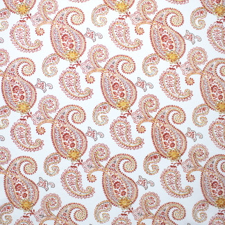 Celebrated Design Sunkist by Carole Designer Fabric Royal Cardinal 97% Cotton, 3% Viscose India N/A 13" V, 13" H 54" - Swanky Fabrics -