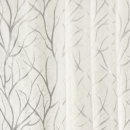 Sleepwalk White by Carole Designer Fabric In The Clouds,Sheer Genius,Perfect Balance 54% Linen, 32% Cotton, 14% Polyester India 12 3/4" V, 12 3/4" H 50.5" - Swanky Fabrics -
