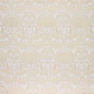 Librarian Ivory by Carole Designer Fabric Pink Diamonds 60% Cotton, 22% Rayon, 18% Nylon India N/A 28 3/4" V, 13" H 54" - Swanky Fabrics -