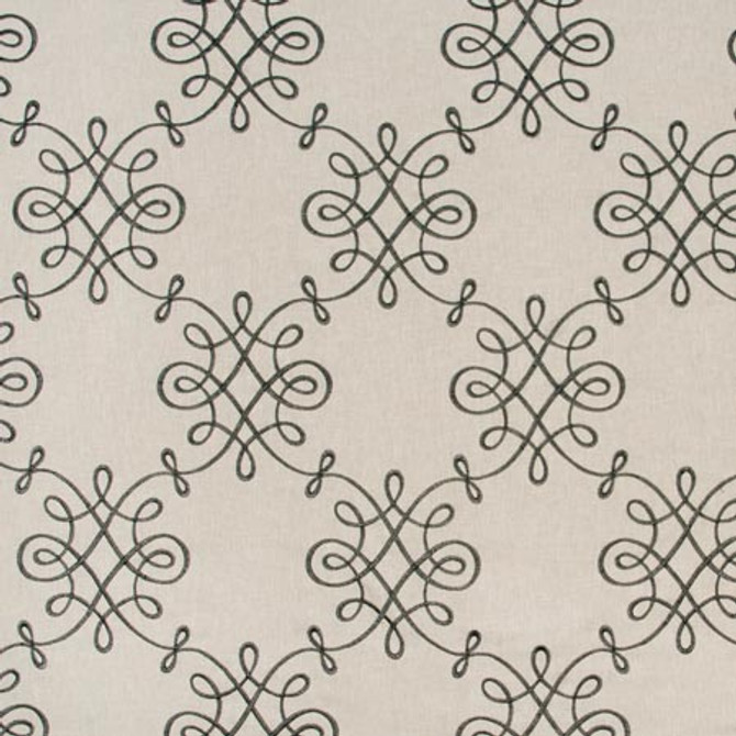 State Of Grace Mocha by Carole Designer Fabric ONYX & IVORY 60% Polyester, 30% Cotton, 10% Linen India N/A Horizontal: 13" and Vertical: 15 3/4" V 50" - Swanky Fabrics -