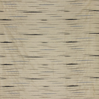 Heart Flutter Rococo by Carole Designer Fabric Weathered Neutrals 100% Polyester India Passes 30,000 Double Rubs Wyzenbeek Horizontal: 27 1/4" and Vertical: 9 1/4" 55" - Swanky Fabrics -