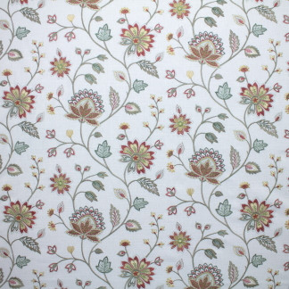 Completely Bouquet by Carole Designer Fabric Enclave 58% Cotton, 42% Polyester India Passes 30,000 Double Rubs Wyzenbeek </p><p>Repeat: 12 1/8" V, 26" H 52" - Swanky Fabrics -