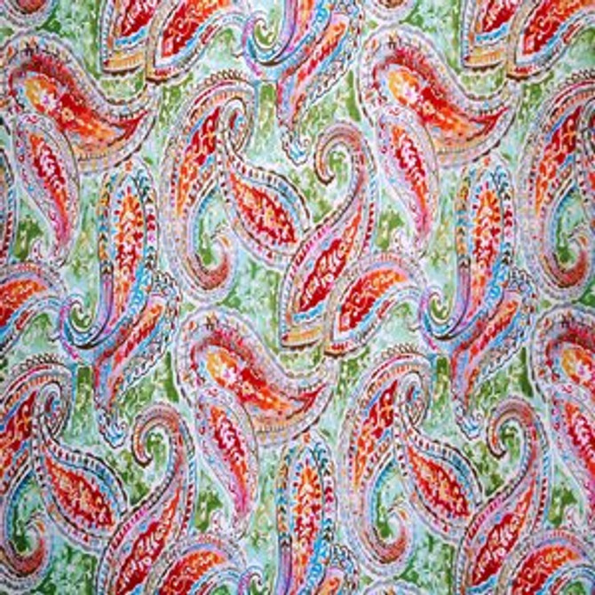 Basin Fiesta by Norbar Designer Fabric 100% COTTON CHINA 13 1/2"V 19 1/2"H 54 - Swanky Fabrics -