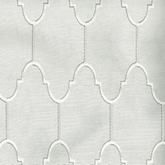 Hamilton Ivory Grey by Norbar Designer Fabric 85% RAYON 15% POLYESTER 7 3/4"V - 8 1/2"H 54 - Swanky Fabrics -