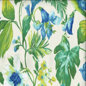 Kenzie Caribbean 523 by Norbar Designer Fabric 100% COTTON PAKISTAN 27 3/4"V - 27 3/8"H 56 - Swanky Fabrics -