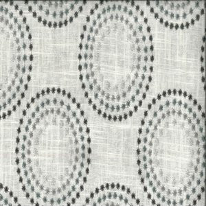 Salem Onyx by Norbar Designer Fabric 55% LINEN 45% RAYON CHINA 7 1/2"V 8"H 56 - Swanky Fabrics -