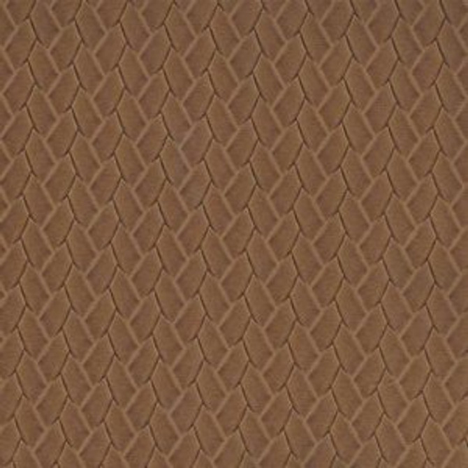 Sonoma Cognac by Norbar Designer Fabric 100% POLY VINYL CHLORIDE TAIWAN H-1.50" V-2" 54" - Swanky Fabrics -