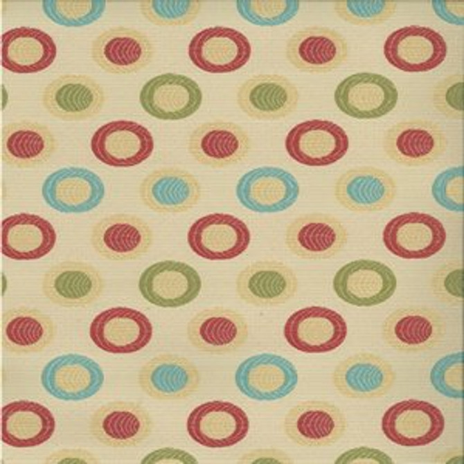 Twirl Vanilla by Norbar Designer Fabric 53% POLYESTER 47% RAYON CHINA V-4.50" H-3.50" 54" - Swanky Fabrics -