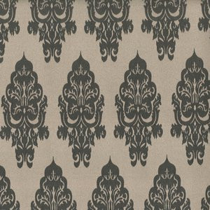 Wondrous Chrome by Norbar Designer Fabric 56% POLYESTER 44% COTTON TAIWAN 10 7/8"V - 4 1/2"H 54 - Swanky Fabrics -