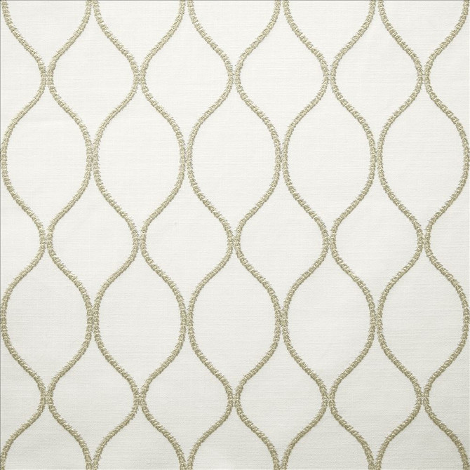 Cadence Silver by Kasmir Designer Fabric 1457 66% Cotton
20% Polyester
14% Zari
 INDIA </p><p>Repeat: Horizontal: 2 6/8 inches and Vertical: 4 6/8 inches 55 - Swanky Fabrics -