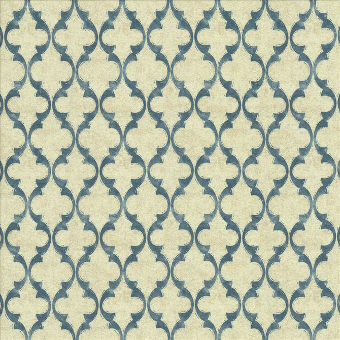 Makayla Caspian by Kasmir Designer Fabric 1456 100% Cotton
 TURKMENISTAN </p><p>Repeat: Horizontal: 4 4/8 inches and Vertical: 6 3/8 inches 54 - Swanky Fabrics -