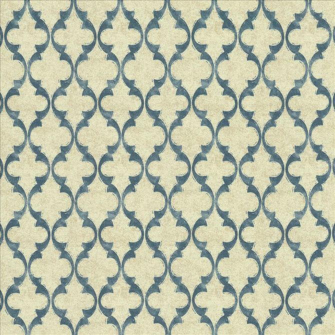 Makayla Caspian by Kasmir Designer Fabric 1456 100% Cotton
 TURKMENISTAN 30,000 Wyzenbeek Double Rubs </p><p>Repeat: Horizontal: 4 4/8 inches and Vertical: 6 3/8 inches 54 - Swanky Fabrics -