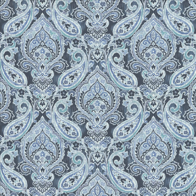Margot Denim by Kasmir Designer Fabric 1454 100% Polyester
 CHINA </p><p>Repeat: Horizontal: 27 inches and Vertical: 26 inches 53 - Swanky Fabrics -