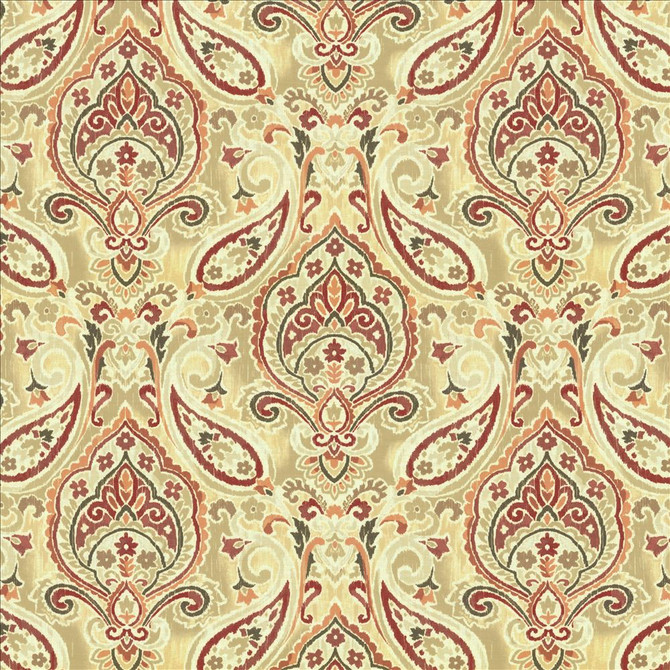 Margot Pottery by Kasmir Designer Fabric 1452 100% Polyester
 CHINA 30,000 Wyzenbeek Double Rubs </p><p>Repeat: Horizontal: 27 inches and Vertical: 26 inches 53 - Swanky Fabrics -