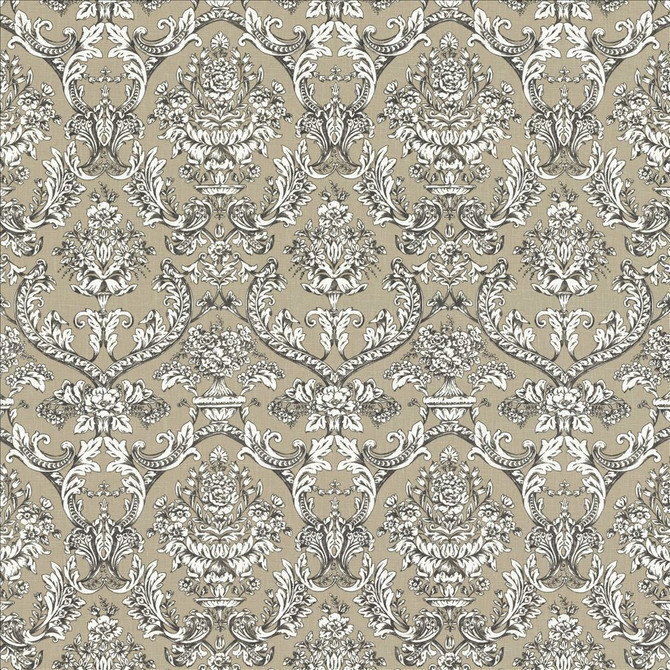 Shallows Grey by Kasmir Designer Fabric 1462 92% Ramie
8% Cotton
 FRANCE 10,000 Martindale Cycles </p><p>Repeat: Horizontal: 13 6/8 inches and Vertical: 24 6/8 inches 59 - Swanky Fabrics -