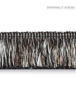Gripsholm Brush Fringe Castle SCFC14970011 by Scalamandre Designer Trim NOVANTA PASSEMENTERIE 52% FIBRANNE 45 % RAYON 3% POLYESTER CHINA LIGHT DUTY Horizontal: 0" and Vertical: 0" 1.5 - Swanky Fabrics -