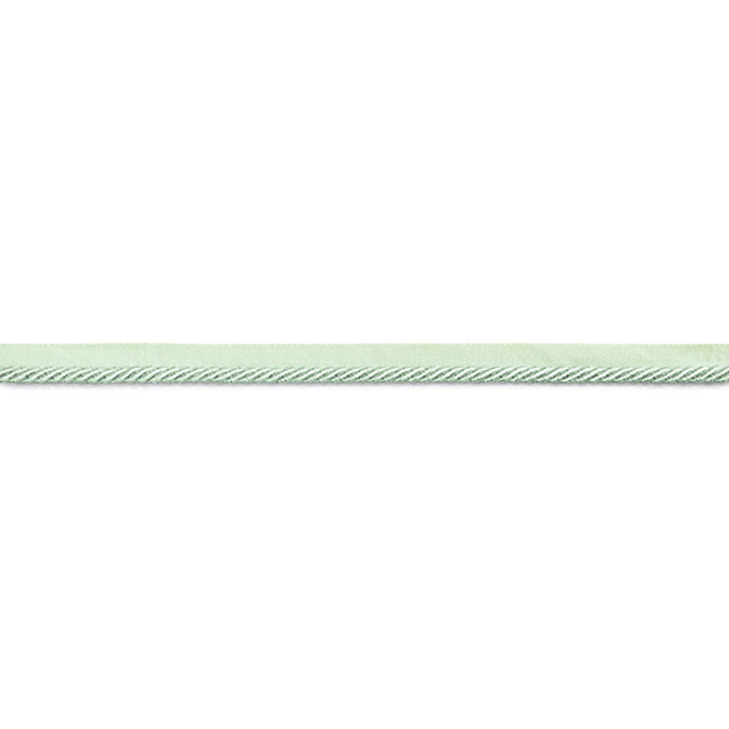 Boulevard Cord/Mint Julep C314-014 by Scalamandre Trim Designer Trim NOVANTA PASSEMENTERIE 15% POLYESTER 1% ACRYLIC|48% COTTON 19% RAYON 17% FIBRANNE CHINA LIGHT DUTY Horizontal: 0" and Vertical: 0" 0.25" - Swanky Fabrics -