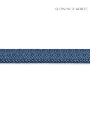 Avenue Cord Fjord SCC3150020 by Scalamandre Designer Trim NOVANTA PASSEMENTERIE 16% FIBRANNE 2% ACRYLIC, 38% POLYESTER 26% COTTON 18% RAYON CHINA LIGHT DUTY Horizontal: 0" and Vertical: 0" 0.13 - Swanky Fabrics -