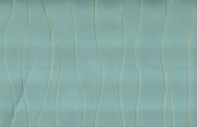 Faryl Aqua by Norbar Designer Fabric PARAMOUNT 100% POLYESTER CHINA 24 1/2"V 13 1/2"H 55 - Swanky Fabrics -